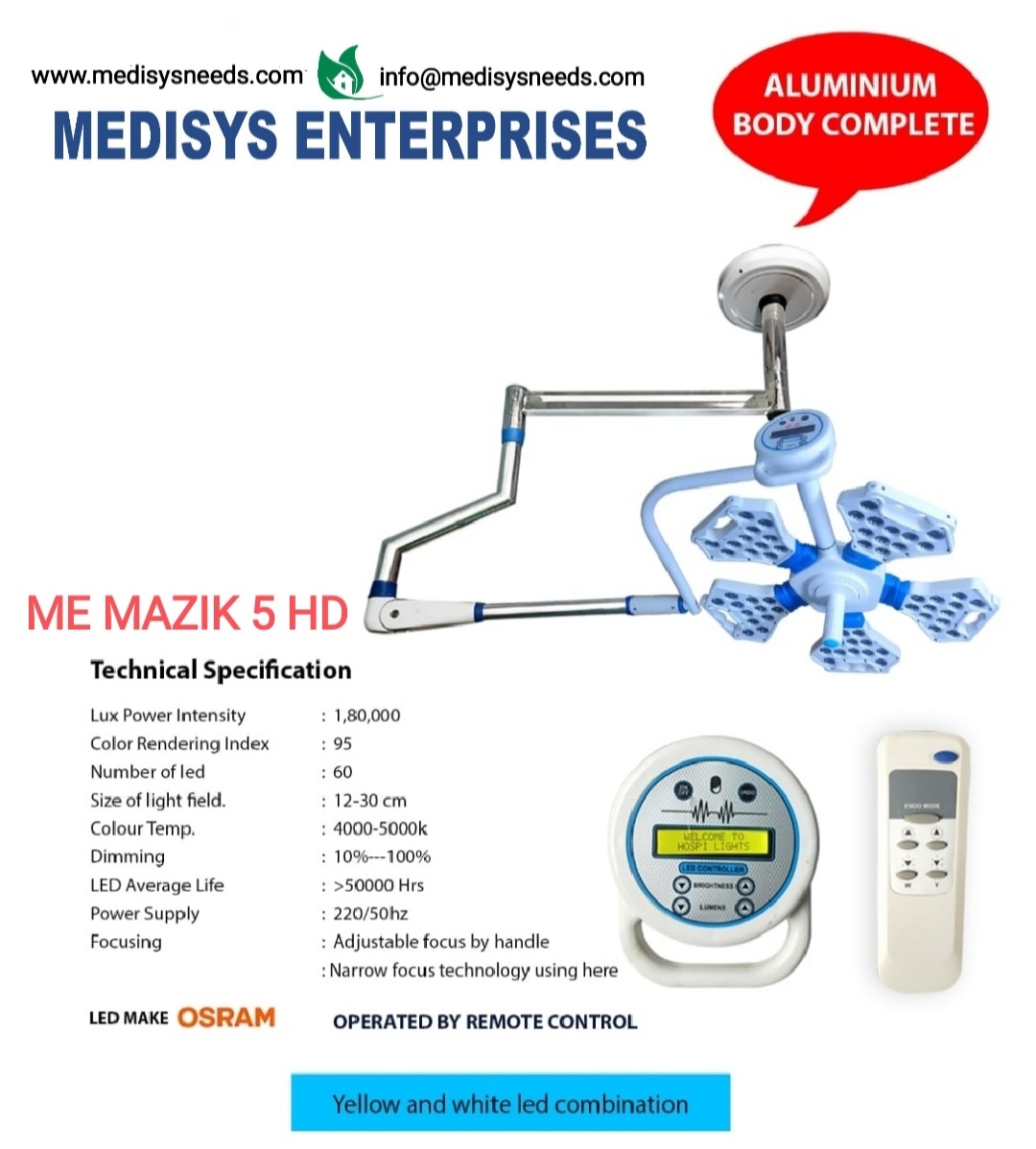 MAZIC 5 HD SINGLE DOME.